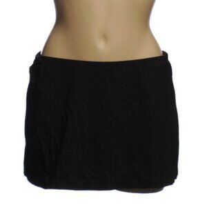 NAUTICA Black Swimskirt Bottom - Sz 8 - NEW